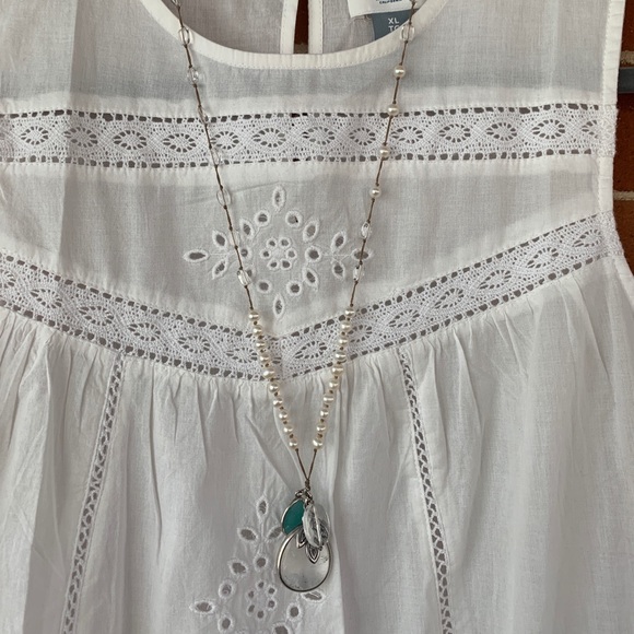 Retired SILPADA Quartz Pearl blue jade Sterling ne… - Picture 4 of 7